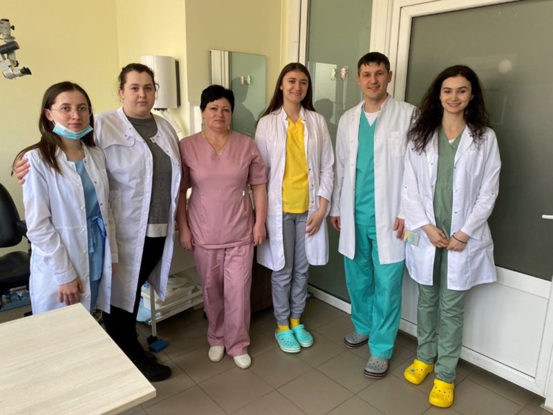 Das Klinikteam von Dr. Lashak, Uschgorod