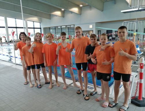 Schwimmteam der Wettkampfklasse IV erreicht den 6. Platz beim Landesfinale
